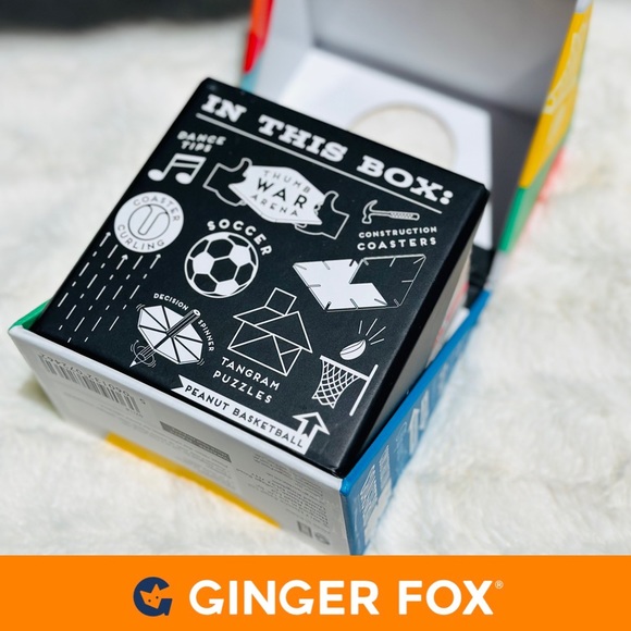 NWOT Ginger Fox‎ Coaster Games, 25 Wipe Clean Coasters - Picture 4 of 7